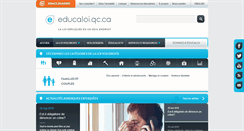 Desktop Screenshot of educaloi.qc.ca